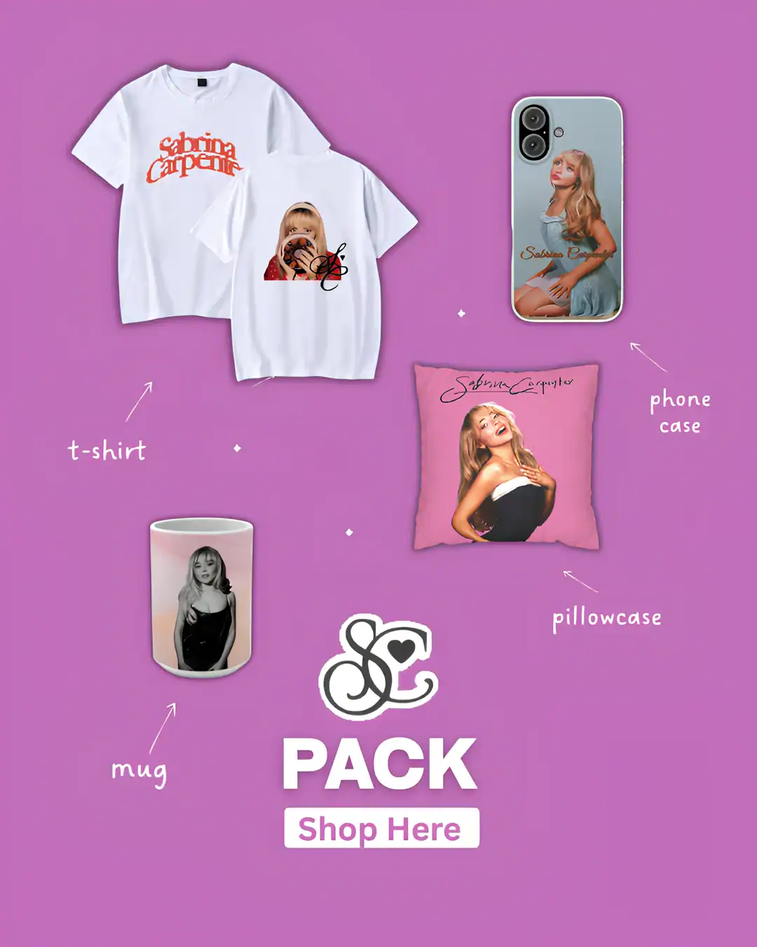 sabrina carpenter pack